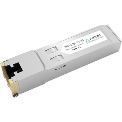 Axiom 10GBase-T Industrial Temp SFP+ Transceiver for Cisco - SFP-10G-T-I