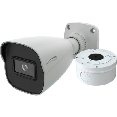 Speco V5B1 5 Megapixel Outdoor Surveillance Camera - Color - Bullet - White