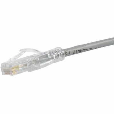 Ortronics 28awg Reduced diameter C6A/10G channel cord Gray 3FT