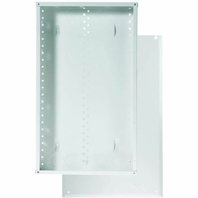 On-Q 20 inch Screw-On Cover Metal Enclosure - White