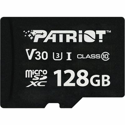 PATRIOT VX SERIES 128GB MICRO SDXC V30 W/O ADAPTER