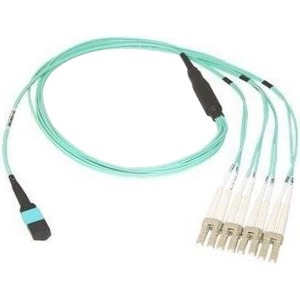 Dell Networking Cable MPO to 4xLC Copper Breakout Cable Multi Mode Fiber OM4 5 Meter