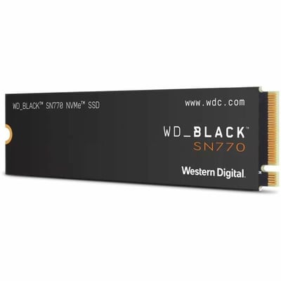 WD Black SN770 WDS500G3X0E-00B3N0 500 GB Solid State Drive - M.2 2280 Internal - PCI Express NVMe (PCI Express NVMe 4.0 x4)