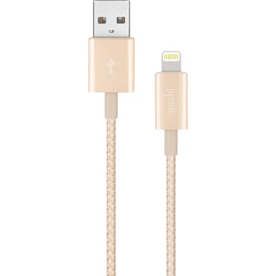 Moshi Integra Lightning Charge/Sync Cable 4 ft (1.2 m) - Satin Gold