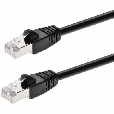 MONOPRICE CAT6A ETHERNET PATCH CABLE - SNAGLESS RJ45, 550MHZ, STP, PURE BARE COP