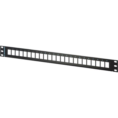 Ortronics OR-PHDPJU24 1U Rear Load High Density Jack Panel