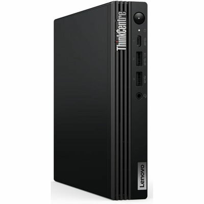 Lenovo ThinkCentre M70q Gen 5 12TD006BUX Desktop Computer - Intel Core i5 14th Gen i5-14500T - vPro Technology - 16 GB - 512 GB SSD - Tiny - Raven Black
