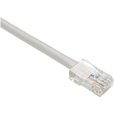 6 FOOT UNC GROUP CORE CAT5E PATCH CABLE, NON BOOTED, UTP, GRAY, 6FT, UNSHIELDED