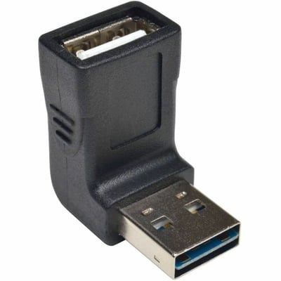 USB REVERSIBLE ADAPTER M/F USB 2.0 USB-A TO USB UP ANGLE A