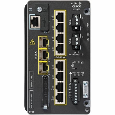 CISCO IE3500 W/ 8 GE COPPER AND 3 GE SFP ADV MODULAR NA