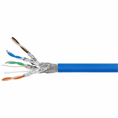 CAT8 S/FTP 40G BULK CABLE_250FT BLUE