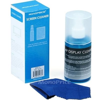 UNIVERSAL SCREEN CLEANER (LARGE BOTTLE) FOR LCD & PLASMAS TV, ALL IPAD, IPHONE