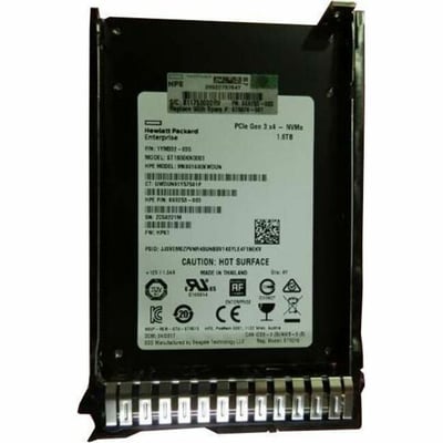 HPE - Certified Genuine Parts 1.60 TB Solid State Drive - 2.5" Internal - PCI Express NVMe (PCI Express NVMe x4) - Mixed Use