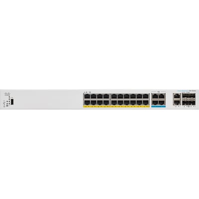 CBS350 MANAGED 4-PORT 2.5GE, 20-PORT GE, POE, 4X10G SFP+