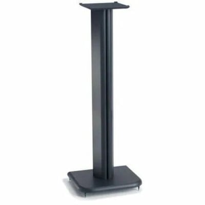 Sanus Wood Series Bookshelf Pillar Speaker Stand - Sold as Pair - 31in Height - Black