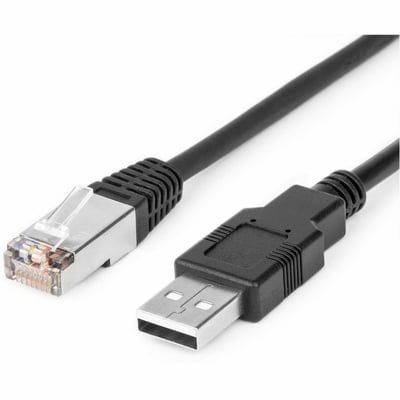 CISCO USB CONSOLE CABLE - 10FT USB TYPE-A TO RJ45 ROLLOVER CBL