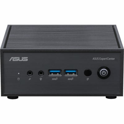 Asus ExpertCenter PN42-SYSN1410XTH-O Desktop Computer - Intel N-Series N100 - 4 GB RAM DDR4 SDRAM - 128 GB M.2 PCI Express NVMe 3.0 x4 SSD - Mini PC - Black