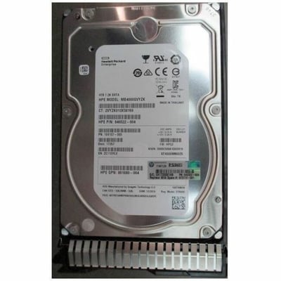 HP 4TB 7.2K 6G SATA FF SC DS HDD 872491-B21 ALT REFURB