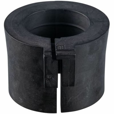 Panduit Cable Entry Grommet, Single, Large, 0.87"-0.91" , Black TPE, 4 PC