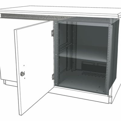 Middle Atlantic C5 Series Credenza Shelf System - 27in Depth