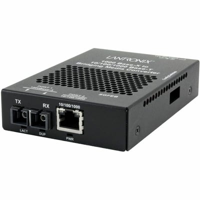 Stand-alone Gigabit Ethernet Media and Rate Converter 10/100/1000Base-T to 1000Base-SX/LX