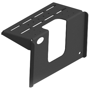 Gamber-Johnson Vehicle Mount for Docking Station - Black Powder Coat