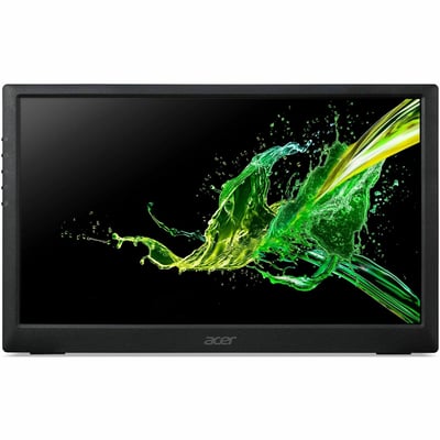 Acer PM161Q B 16" Class Full HD LED Monitor - 16:9 - Black