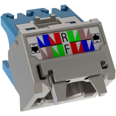 PanNet 45 Angled Wire Cap for Cat 6A Shielded TG Jack