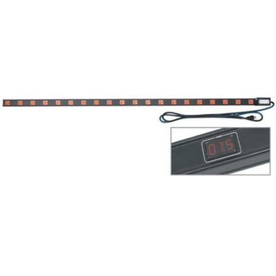 Middle Atlantic PDT Vertical Power Strip with Local Meter - 20 Outlet, 20A
