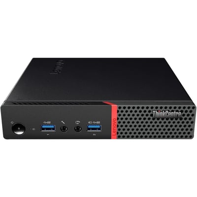 Lenovo ThinkCentre M710q 10MQS6SE00 Desktop Computer - Intel Core i5 7th Gen i5-7500T - 8 GB - 500 GB HDD - Tiny - Black