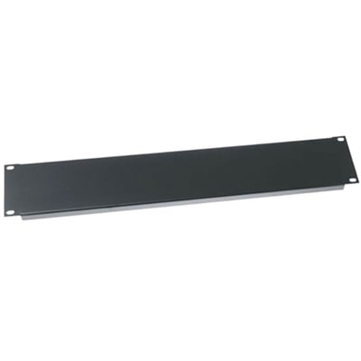 Middle Atlantic 2 RU Blank Rack Panel, Wrinkled Flanged