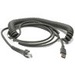 Zebra Cable - USB: Series A Connector, 15ft. (4.6m) Coiled