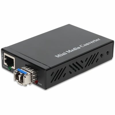 AddOn 10/100Base-TX(RJ-45) to 100Base-LX(LC) SMF 1310nm 20km Mini Media Converter
