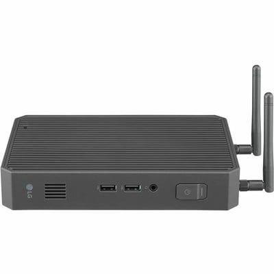 LG CQ601W-BP Thin Client - Intel Pentium N6005 Quad-core (4 Core) 2 GHz - Black