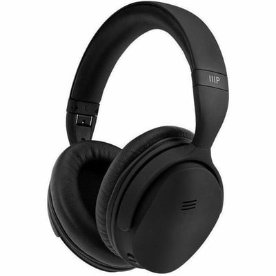 MONOPRICE BT-300ANC BLUETOOTH WIRELESS OVER EAR HEADPHONES WITH ACTIVE NOISE CAN