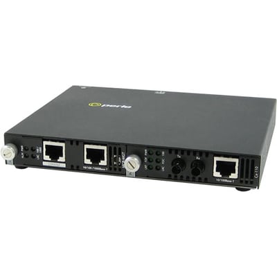 Perle SMI-110-S2ST120 Fast Ethernet Media Converter