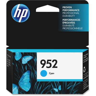 HP 952 Original Inkjet Ink Cartridge - Cyan - 1 Each