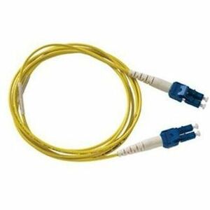 Ortronics Infinium Core LC to LC Duplex Patch Cord 2mm OS2 Plenum Yellow, 1 Meter