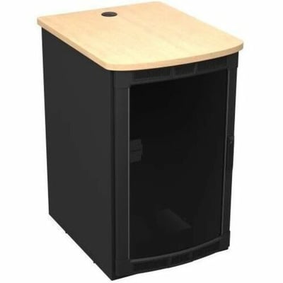 Middle Atlantic Rolling Presentation Rack with Kensington Maple Top