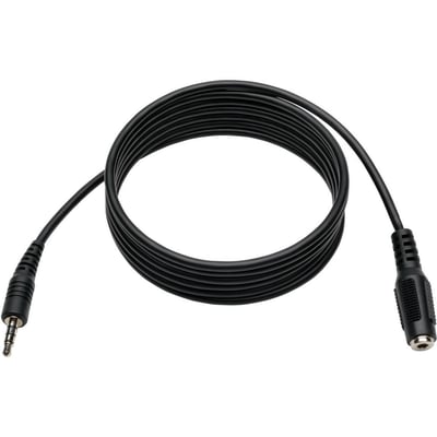 6IN MINI STEREO AUDIO EXT CABLE 4 POS TRRS FOR HEADSET 3.5MM M/F