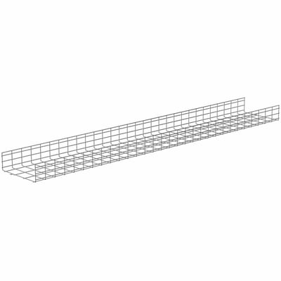 Panduit Wire Basket 6" H x 18" W, Electro Zinc