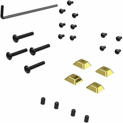 Peerless-AV Security Kit for PTM200 and PTM400 series Fasteners for bolting to desktop surfa
