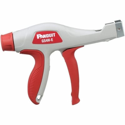 PanZone GS4H-E Cable Tie Hand Tool, Light Gray, Red, 7.8x1.27" , PK1
