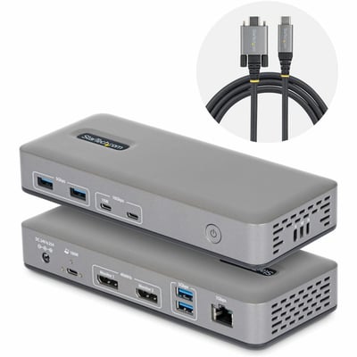 USB-C DOCKING STATION - DUAL-MONITOR DP 4K 60HZ