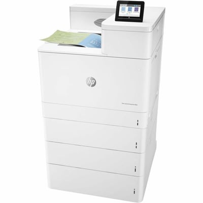 HP M856 M856x Floor Standing Laser Printer - Color