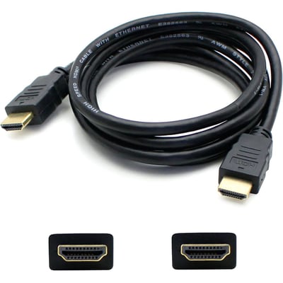 AddOn 75ft HDMI Male to HDMI Male Black Cable For Resolution Up to 4096x2160 (DCI 4K)