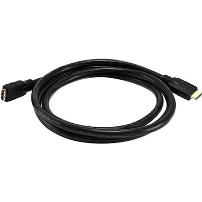 HDMI EXTENSION CABLE_ 6FT BLACK