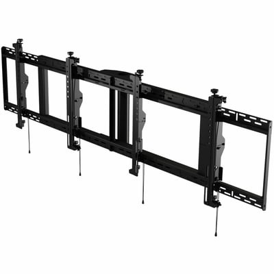 Peerless-AV® SmartMount® Digital Menu Board Ceiling Mount with 8pt Adjustment - Landscape 2x1 Configuration for 46" to 48" Displays