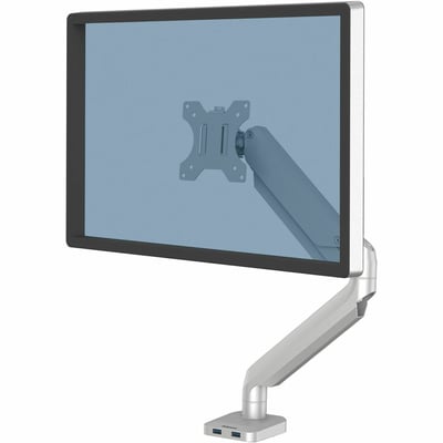 Fellowes Platinum Series Single Monitor Arm - Silver