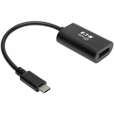 Tripp Lite by Eaton USB C to DisplayPort Video Adapter Converter 4K x 2K @ 60Hz, Black, USB Type C to DP, USB-C, USB Type-C 6in